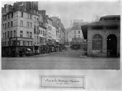 Rue de la Montagne Sainte-Genevieve, Paris 1858-78 by Charles Marville